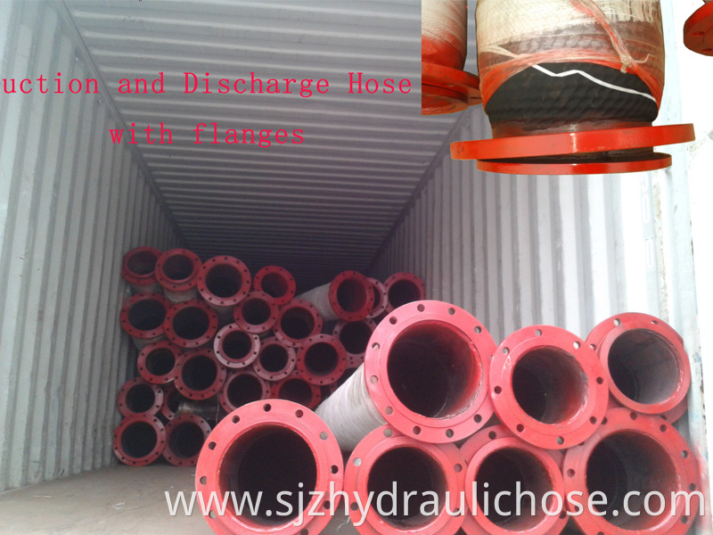 Suction And Discharge Hose With Flanges